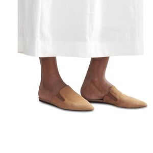 CLASSIC JENNI KAYNE WEAR ANYWHERE BROWN 100% SUEDE MULE PADDED LEATHER INSOLE‎